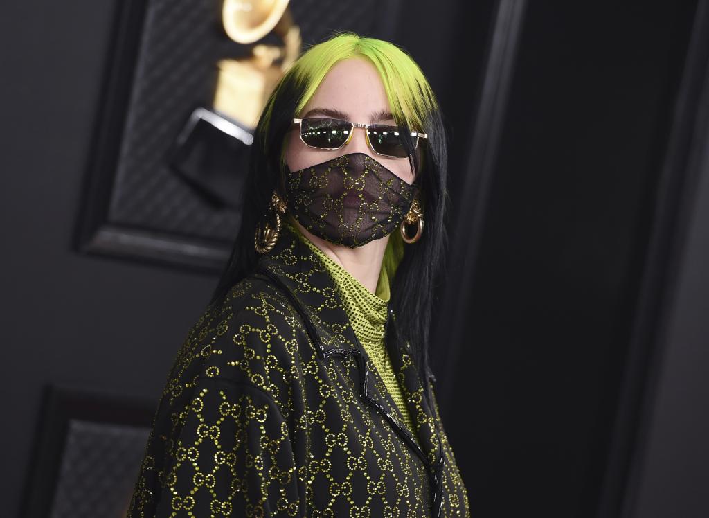 billie eilish face mask